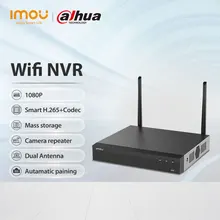 

Dahua Imou Wi-Fi Network Security System 8CH Wireless NVR 1080P Resolution Strong Metal Shell Conforms to ONVIF Standards