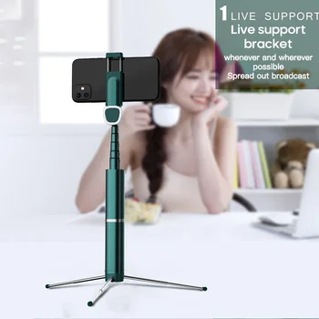 

Bluetooth Selfie Stick Portable Handheld Smart Phone Tripod Wireless Remote For IPhone Samsung Huawei Xiaomi Artifact Android