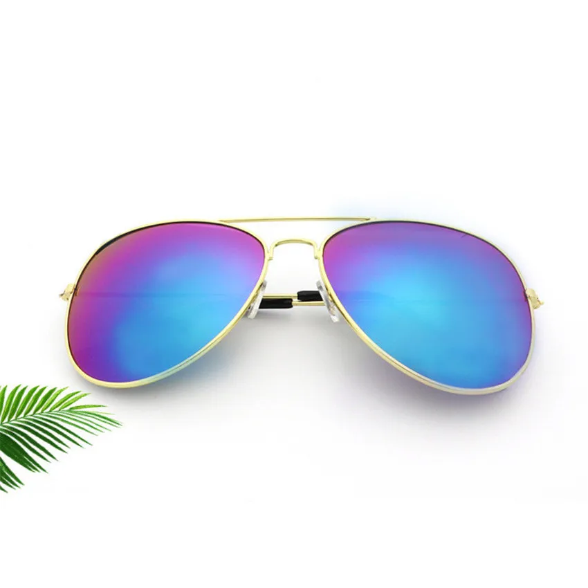 

Brand Designer Oversized Pilot Oval Sunglasses Women Men Sun Glass Aviation Metal Frame Mirror Driving Female Glasses