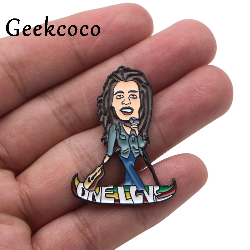 Geekcoco, модная эмалированная булавка, мультфильм, милый персонаж, брошь, коллекция, Металлический Нагрудный Знак, броши для женщин, мужчин, ювелирное изделие, подарок J0577