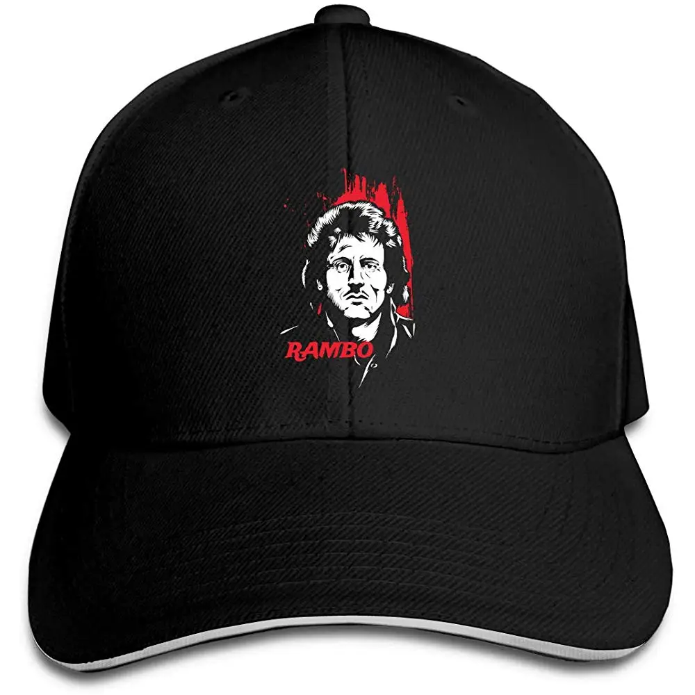 John J. Rambo канада женские мужские унисекс Открытый сэндвич Кепка остроконечная шляпа
