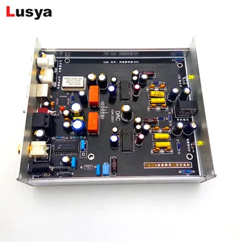 

USB decoder DAC fiber coaxial decoding OTG dual parallel TDA1305T computer external fever audio card T0397