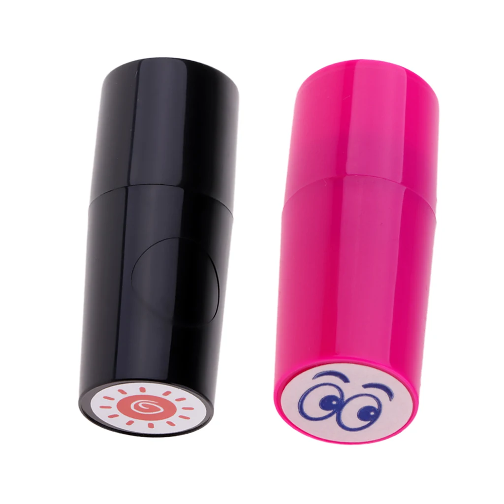 (Pack of 2) Personalized Colorfast Quick-dry Golf Club Ball Stamper Stamp Marker