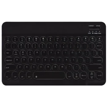 

HOT-10 Inch Dot Design Wireless Bluetooth Keyboard Colorful Backlit Bluetooth Keyboard Round Keys For IOS Android Windows