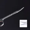 LIZY Eyelash Scissors Sharp Head 3.5mm Thick Stainless Steel Curved Nose Hair Beard Facial Scissors Eyebrow Cosmetic Makeup Tool 2