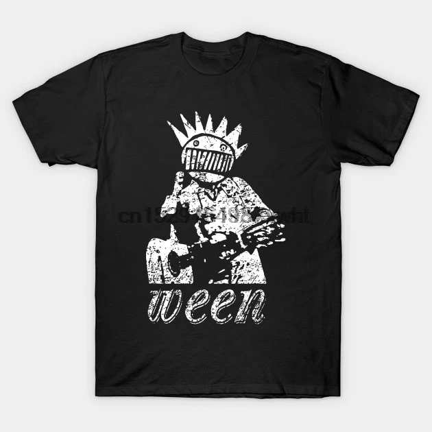 Лучшие Мужчины футболка Ween наличные Футболка женская повседневные хлопковые