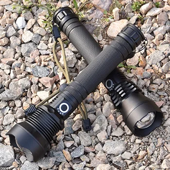 

LED Flashlight USB Rechargeable High Brightness High Power Zoom Torch for Outdoor Camping M88