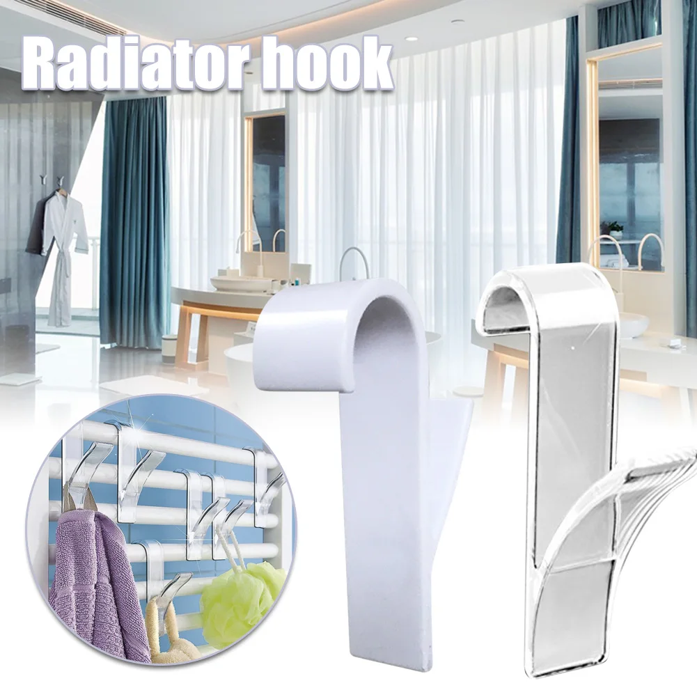 Colgador para toalla calefactable, soporte de gancho para radiador de baño, colgador de ropa, soporte de gancho de suspensión para ropa, colgador de bufanda Plegable