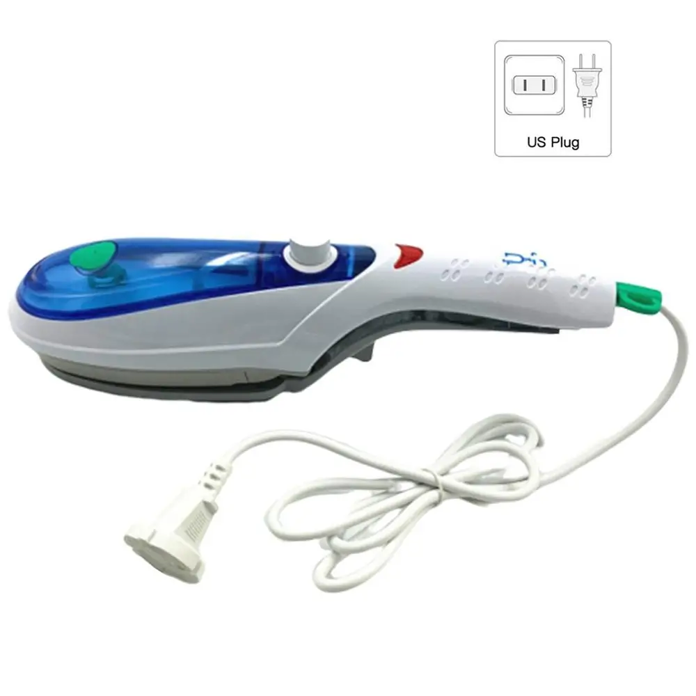 blue US plug Ручной отпариватель для одежды, щетка, портативный паровой утюг для одежды, генератор, утюг-отпариватель для нижнего белья, отпариватель, Утюг - Цвет: blue US plug
