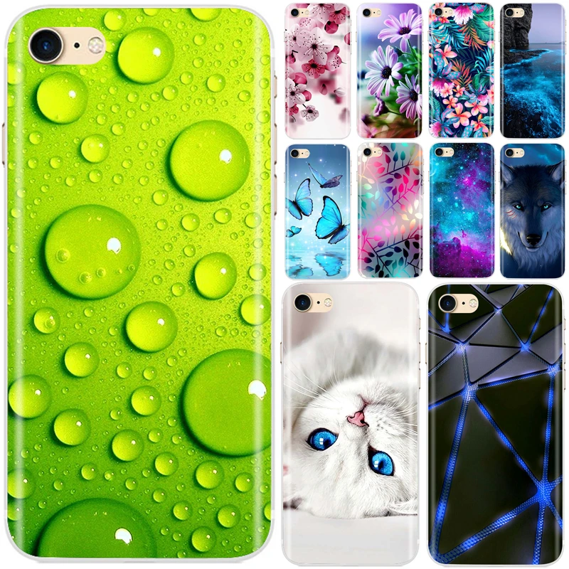 Funda para iPhone 5S 5 S Funda Funda para teléfono de silicona con flor bonita de Apple iPhone 5 5S para iPhone Funda|Fundas antigolpes teléfono| - AliExpress