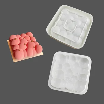 

Clouds Shape Silicone Cake Mold DIY 3D Fondant Baking Dish Bakeware Cookie Mould Pastry Cake Decorating Tool