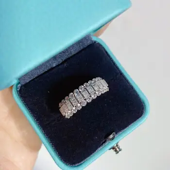 

Silver Color Cute Bling Zircon Stone Ring for Women Wedding Engagement Rings Fashion Jewelry 2020 New