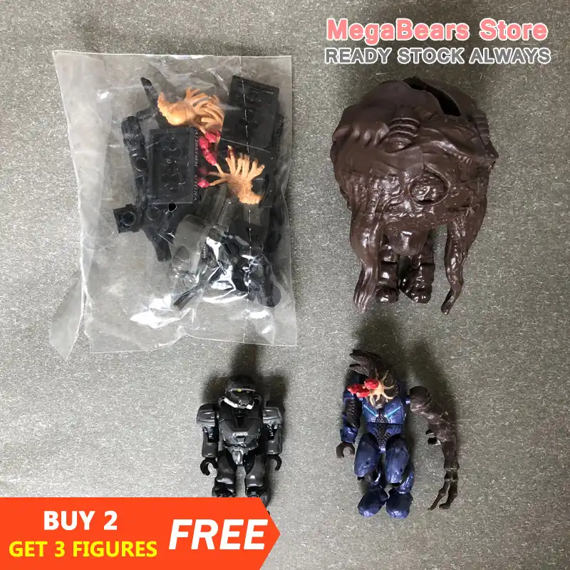halo mega bloks flood figures