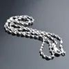 New 2mm Water Ripple Necklace For Women'S Fashion 925 Jewelry Sterling Silver Necklace With Chain ► Photo 2/6