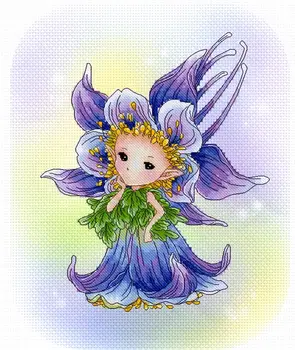 

G Gold Collection Counted Cross Stitch Kit Cross stitch RS cotton with cross stitch no print Columbine spirit
