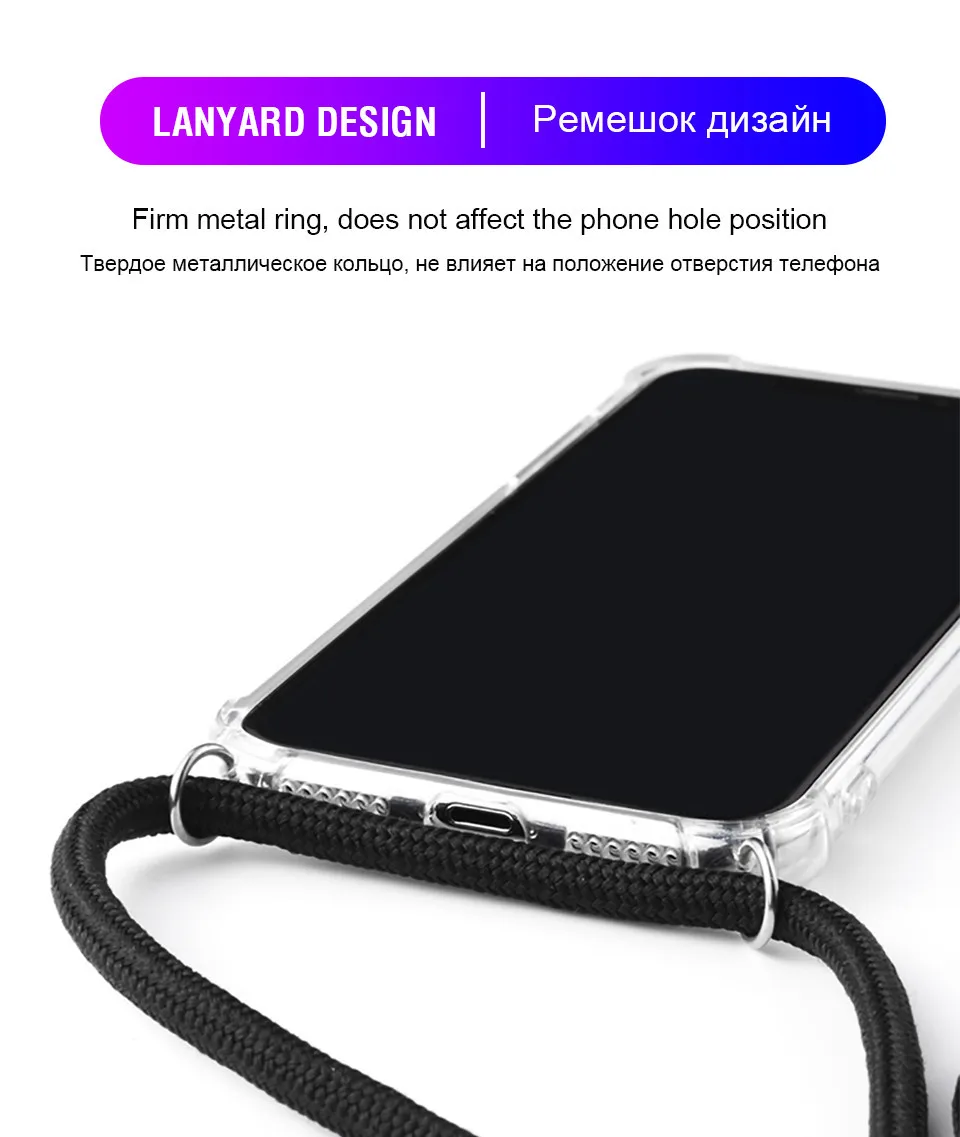 Чехол для Xiaomi Mi 9 SE 8 A2 lite Redmi 7 7a Note pro 6 5 с ремешком через плечо|Бамперы| |
