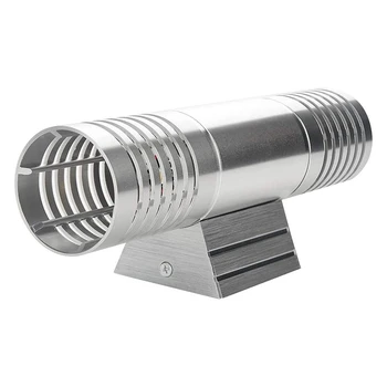 

6W LED Wall Light Aluminum Modern Wall Sconce Lighting for Bedside Corridor Aisle Red Light