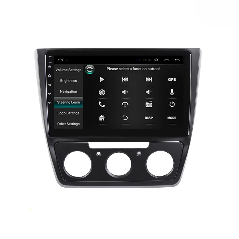Sale 10.1" 2G RAM 32G ROM Android Car DVD Video Player GPS For Skoda Yeti 2011-2017 audio car radio stereo navigation headunit wifi 20
