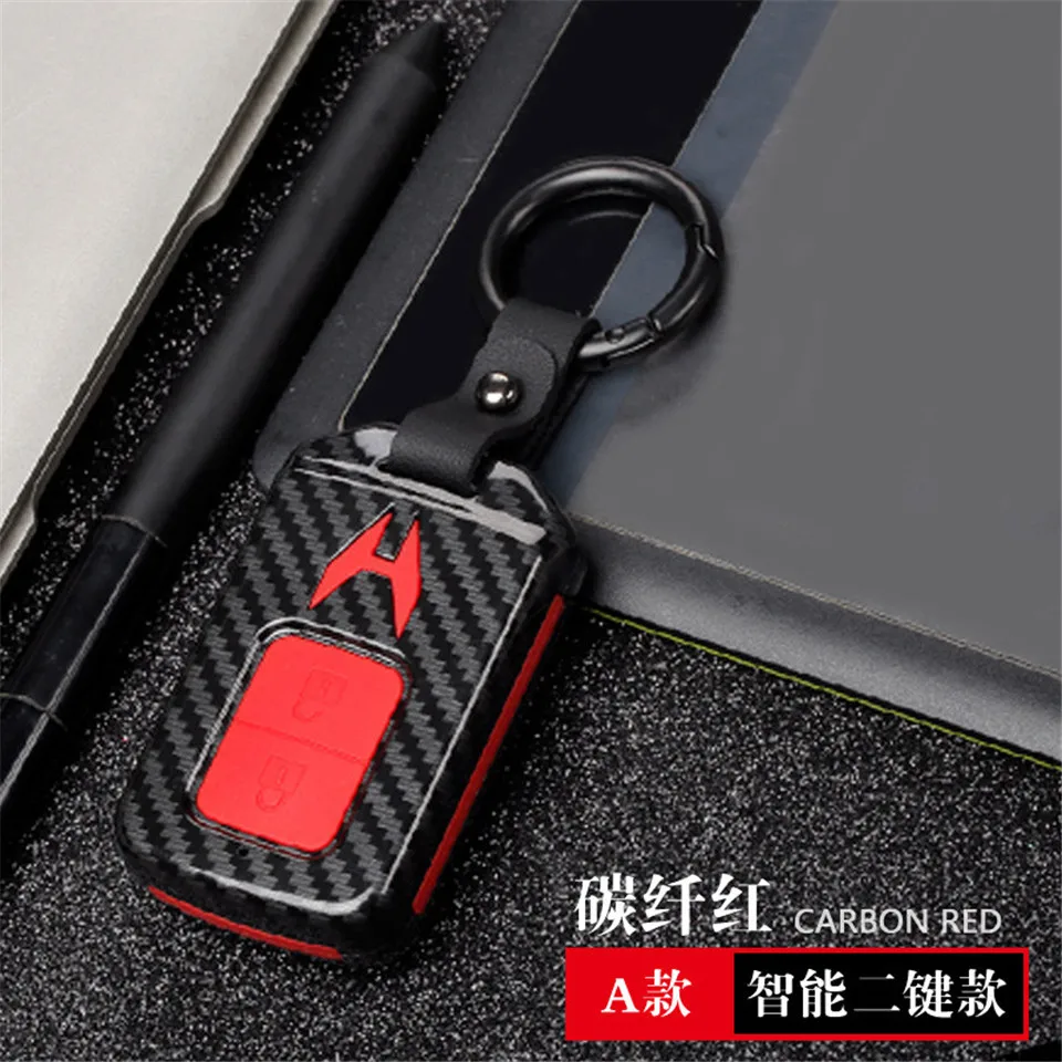 2 pulsante di gomma della copertura di chiave dell'automobile della cassa del supporto per honda Vezel città civic Jazz CRV Crider HRV Fit Freed Smart accessori chiave - H5b58e13304eb4fab86c187333a64eb44c
