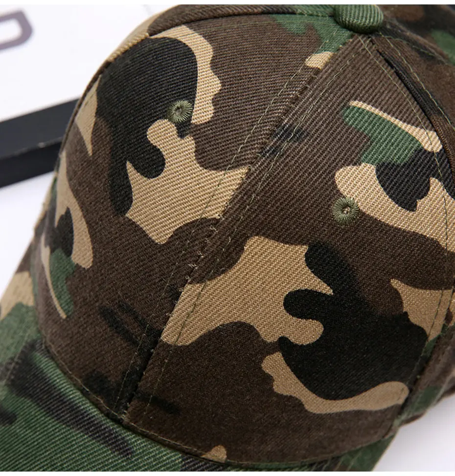 Летняя простая модная бейсболка камуфляжная унисекс Snapback шляпы регулируемая Женская Мужская шляпа Весенняя Повседневная Кепка s