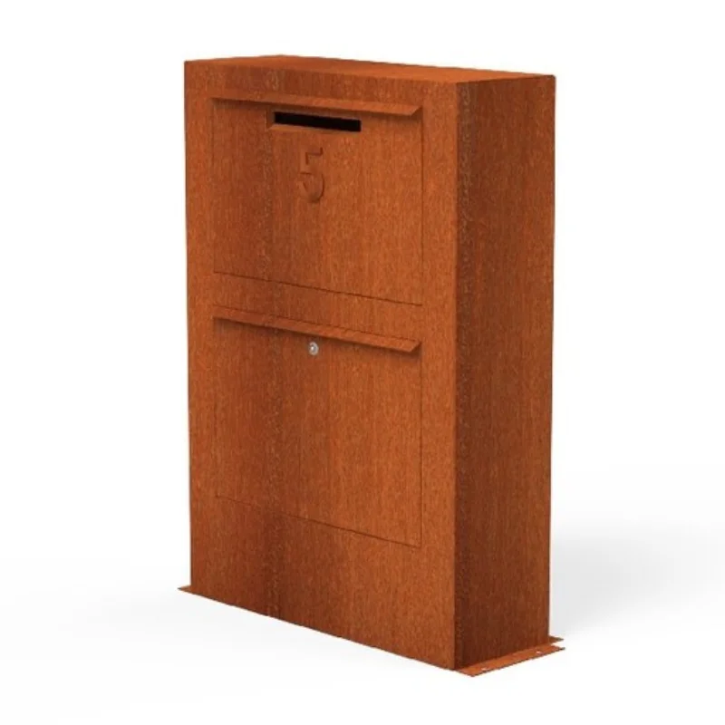 OutdoorcortenSteellockablemailboxesforapartmentsbuilding.jpg