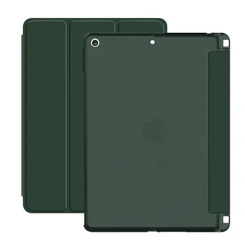 

Tablet Case for Pad 9.7 2017/2018 Hard PC back cover with strong magnetic function with pen slot for apple pencil for Pad air