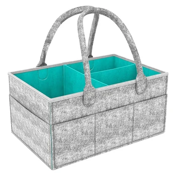 

Portable Large Diaper Caddy Tote Baby Diaper Caddy Organizer Portable Holder Bag For Changing Table And Car, Nursery Essentials