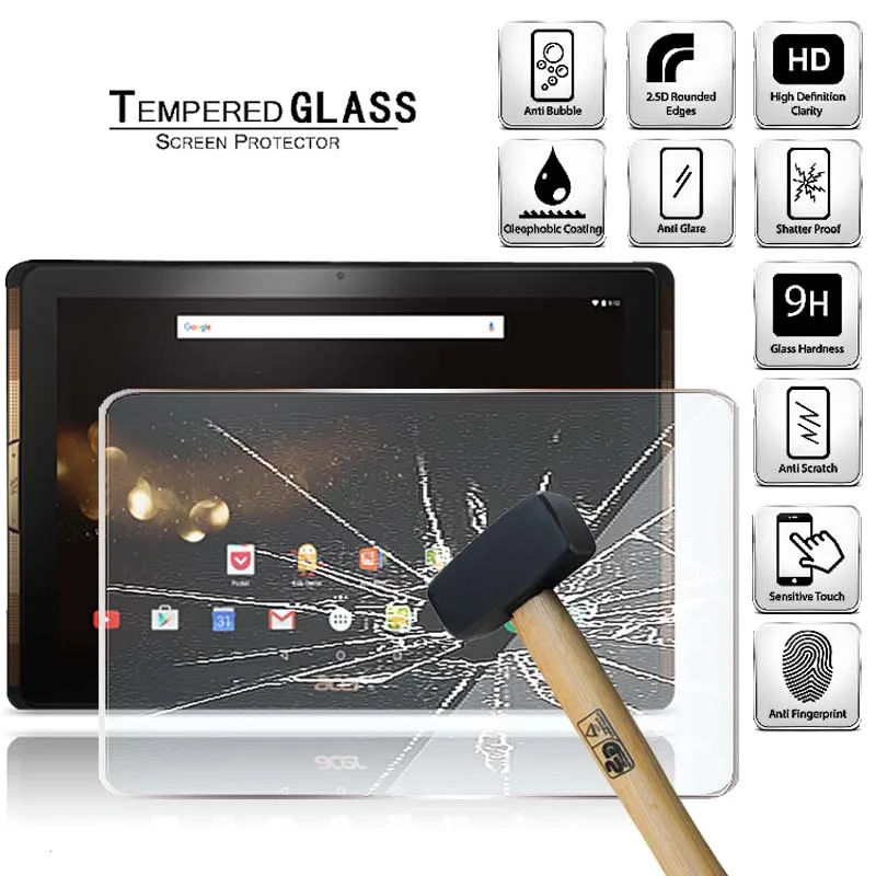 

Tablet Tempered Glass Screen Protector Cover for Acer Iconia Tab 10 A3-A40 Tablet Computer Anti-Scratch Explosion-Proof Screen
