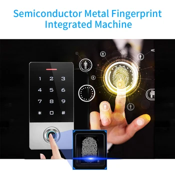

Entry Security Lock System Door Access Controller Panel Cards Waterproof 10000 Users Keypad Outdoor Password Fingerprint Home