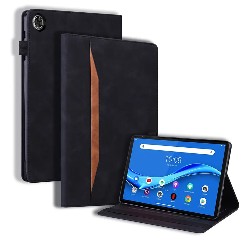 Чехол для планшета Lenova Tab M10 Plus TB-X606X X606F 10 3 умный деловой чехол из искусственной
