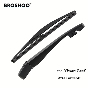 

BROSHOO Car Rear Wiper Blades Back Windscreen Wiper Arm For Nissan Leaf Hatchback (2012-) 255mm,Windshield Auto Styling