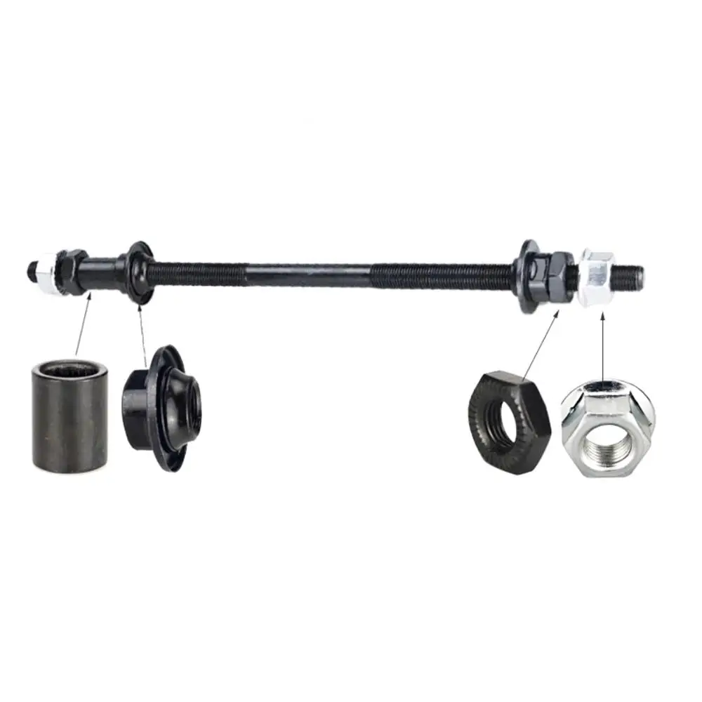 차축 240mm 산악 자전거 자전거 허브 후면 스노우 자전거 프리 허브 후면 차축 길어진 자전거 액세서리