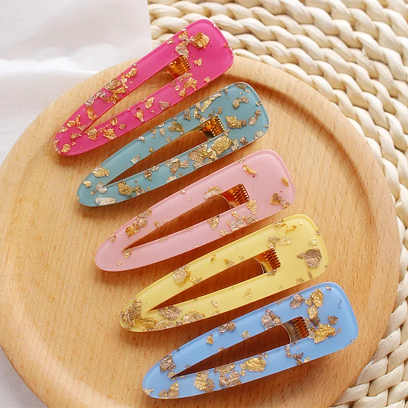 

Women Girls Vintage Women Acetic Acid Hair Clips Hairpins Waterdrop Barrettes Girls Hairgrips Hair Accessories Clips Clamp