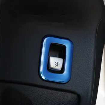 

Car Styling Front Door Trunk Switch Button Frame Decorative Cover Trim Sticker For Mercedes Benz C Class W205 GLC X253 2015-2019