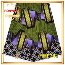 Женское платье, сделай сам, ткань, воск RONVITAL, распродажа, Африканский воск, высокое качество, хлопок, материал с принтом, сделай сам, ткань, 6 ярдов/партия