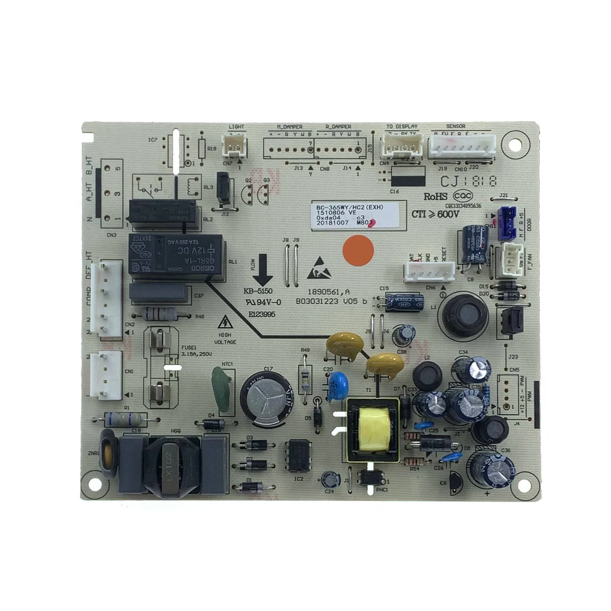 carte-de-commande-de-puissance-principale-de-carte-pcb-de-refrigerateur-de-k1510806-bcd-365wy-hc2-exh-hisense-pour-hr6aff355sd-hr6aff355d