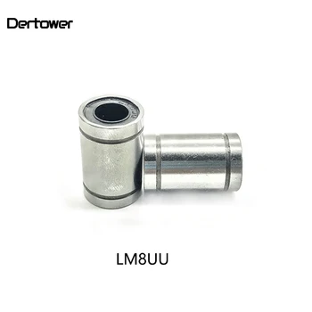 

2pcs/lot LM8UU Linear Bushing 8mm linear ball bearing Linear Bearing 8mm 3d Printer Parts LM8 CNC Parts