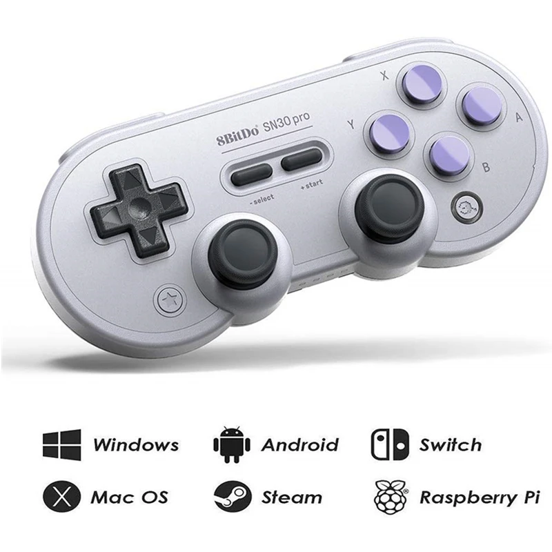 

8Bitdo SN30 Pro SF30 Pro Gamepad for Nintendo Switch macOS Android Controller Joystick Wireless Bluetooth Game Controller