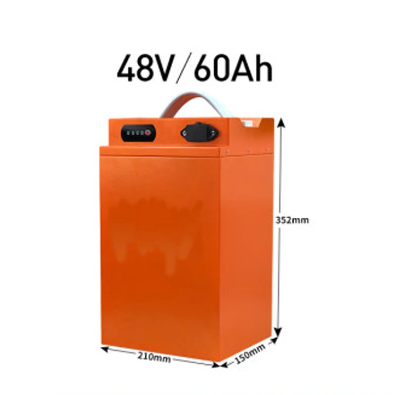 48v 60Ah ГТК 48v 60ah 35Ah 32Ah литий-ионный аккумулятор 48V 40Ah 20Ah 10Ah литий-ионный аккумулятор с BMS 13S для трехколесный велосипед Скутер велосипед go kart+ Зарядное устройство - Цвет: 48v 60Ah