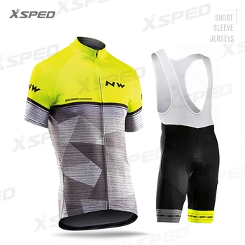 

Cycling Clothing NW Men Bike Jersey Set Short Sleeve Bicycle Uniform Northwave Ciclismo Maillot Summer Triathlon Quick Dry Suit