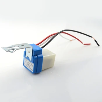 

10Pcs Auto On Off Photocell Street Light Photoswitch Sensor Switch AC/DC 12V 10A 449C
