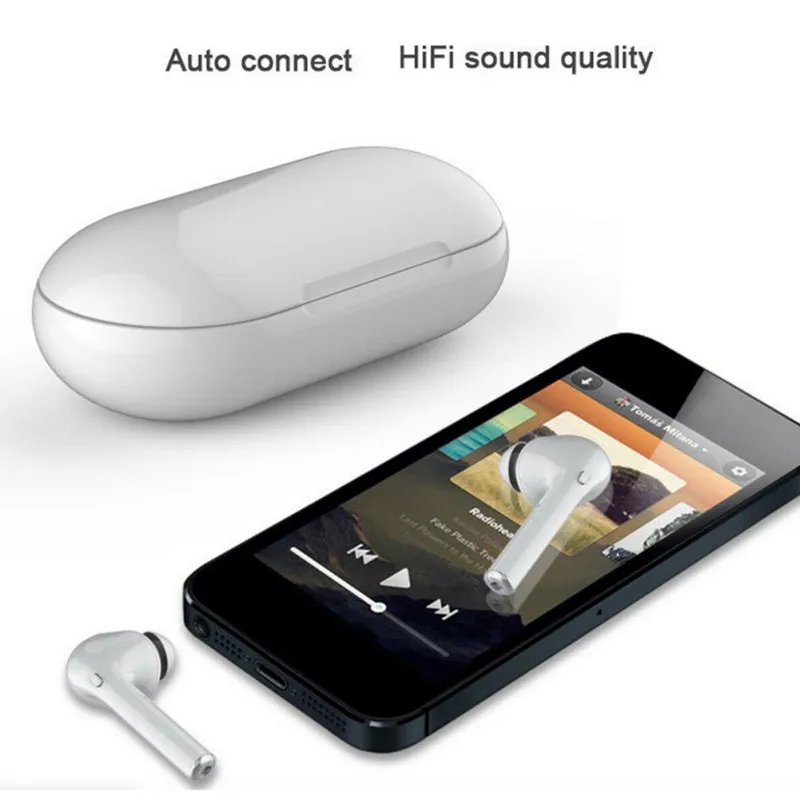 Для M6S Bluetooth 5,0 наушники TWS небольшой Беспроводной Водонепроницаемый гарнитура стерео наушники Поддержка 2-в-1 соединение