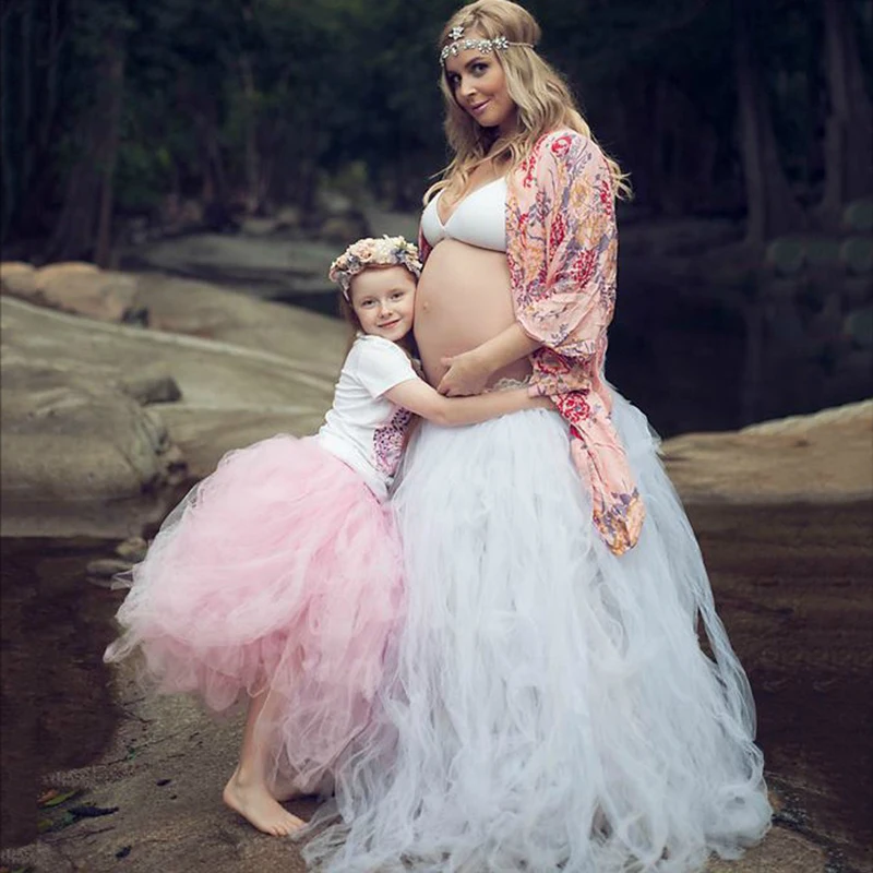 Faldas de de tul hechas a mano mujer embarazada, de fotografía, para salón de baile - AliExpress Ropa de mujer