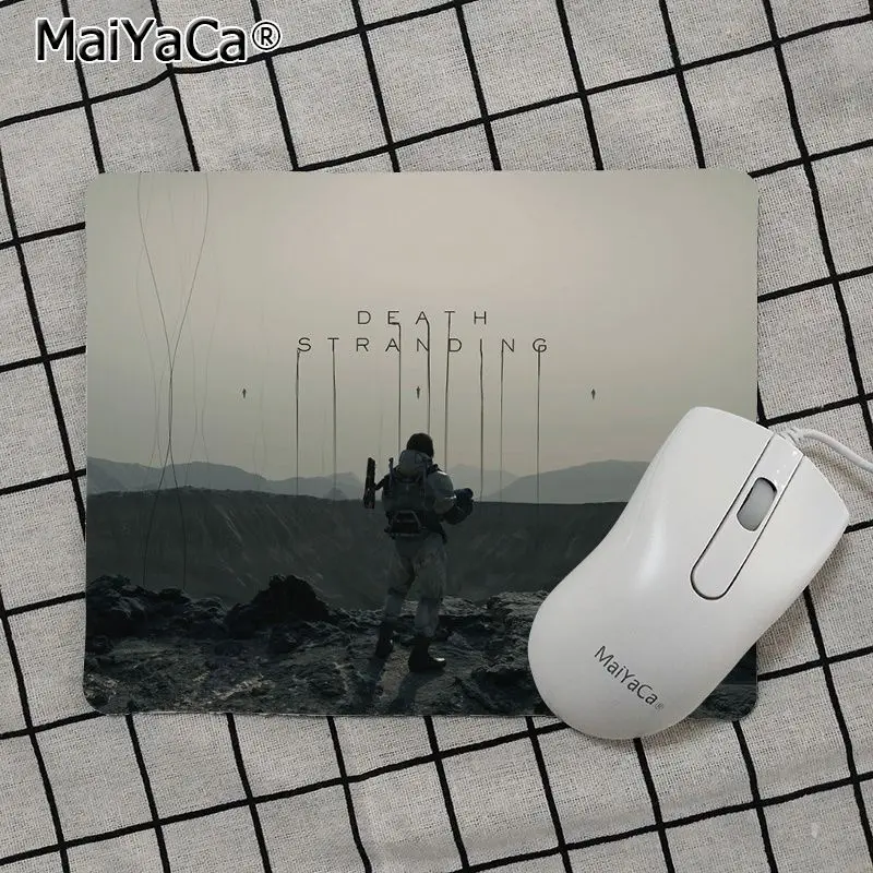Maiya, высокое качество, Death Stranding, прочный резиновый коврик для мыши,,, игровой коврик для мыши - Цвет: No Lock Edge25x29cm