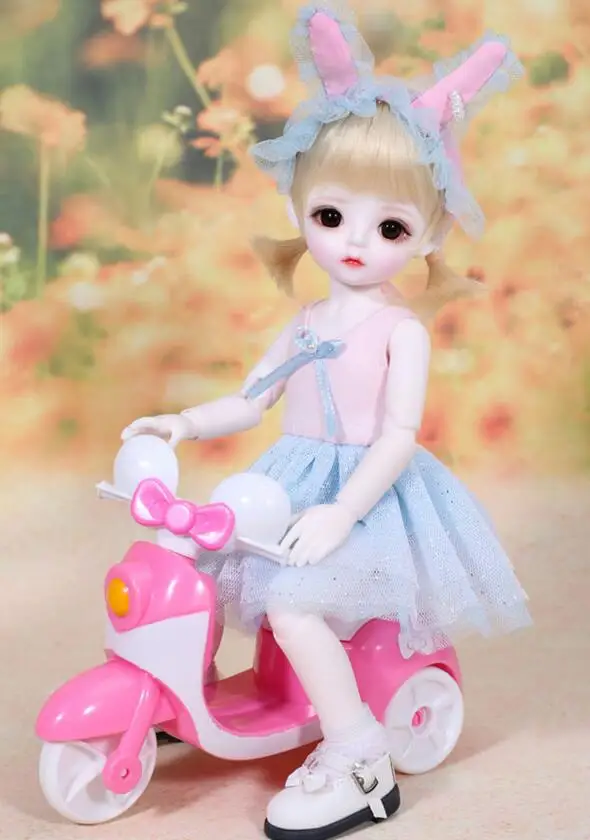 Полный набор, Новое поступление 1/6, кукла BJD, модная милая кукла Lina с глазами из стекла, подарок на день рождения, Рождество - Цвет: white full set aspic