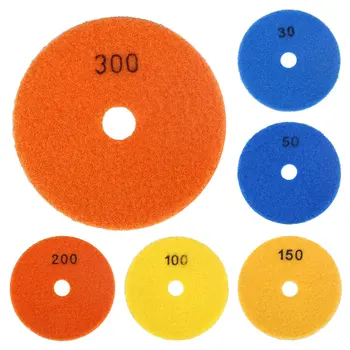

100MM Marble Polishing Pads Polished Wafer For Granite Concrete Useful