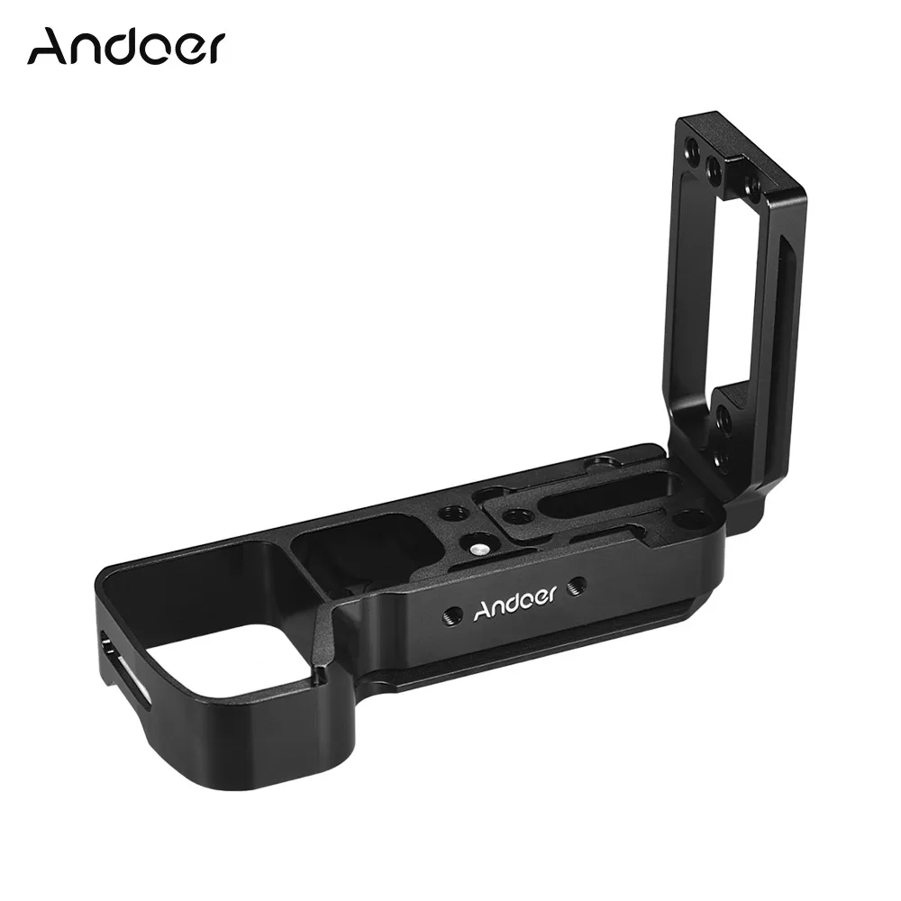 

Andoer L-shaped Quick Release Plate L Bracket Plate Quick Release Baseplate with Side Plate for Sony A7III A7MIII A7RIII A9 ILDC