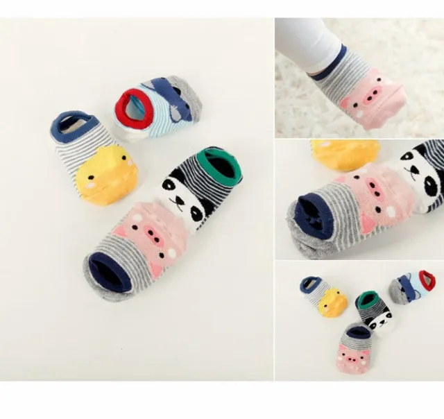 

South Korea Learner Pure Cotton Infants Dispensing Floor Socks Spring And Summer Socks Baby Class a No-show Socks