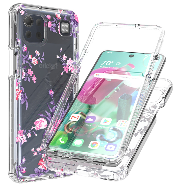 Case for LG K92 5G K31 K51 K52 K22 Stylo 6 5 V60 VELVET Aristo 4 Butterfly Floral Banana Leaf Coque 2in 1 Phone Case Cover