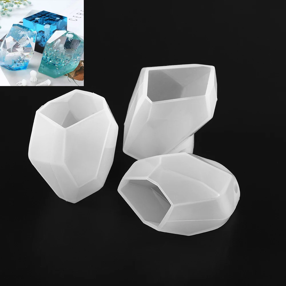 

1Pcs Soul Crystal Jewelry Silicone Casting Molds Kits Mixed Style Epoxy Resin Molds For DIY Jewelry Making Findings Supplies Set